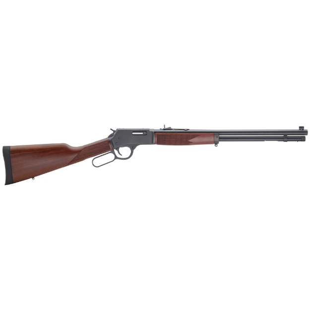 Picture of Henry Repeating Arms Big Boy Steel - Lever Action - 41 Magnum - 20" Barrel - Blue Finish - Straight-grip American Walnut Stock - Adjustable/Bead Sights - 10Rd H012M41