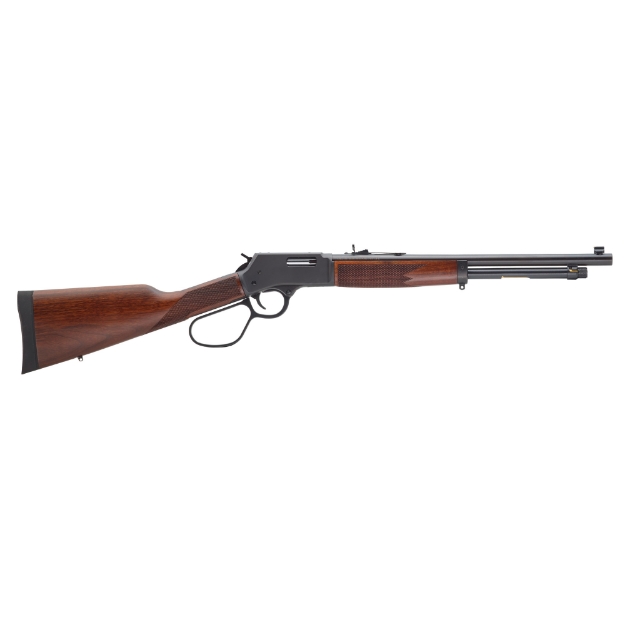 Picture of Henry Repeating Arms Big Boy Steel Carbine - Lever Action Rifle - 327 Federal Magnum - 16.5" Round Barrel - Blued Finish - Walnut Stock - 7Rd H012MR327