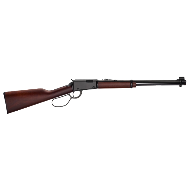 Picture of Henry Repeating Arms Henry Large Loop - Lever Action Rifle - 22 S/L/LR - 18.25" Barrel - Black - Wood Stock - 15 Rounds H001LL