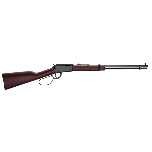 Picture of Henry Repeating Arms Large Loop - Lever Action Rifle - 22 S/L/LR - 20" Barrel - Octagon Barrel - Black - Wood Stock - 16 Rounds H001TL