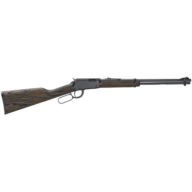 Picture of Henry Repeating Arms Lever Action - 22 LR Shotshell - 18.25" Smoothbore Barrel - Blued Finish - Black Ash Stock - 15Rd - Adjustable Sights H001GG