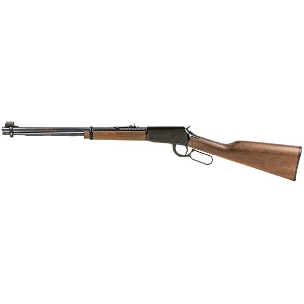 Picture of Henry Repeating Arms Lever Action - 22LR - 18.25" Barrel - Blue Finish - Walnut Stock - Adjustable Sights - 15Rd - BLEM (Scratches on Reciever - Stock and Handguard) H001