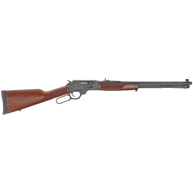 Picture of Henry Repeating Arms Lever Action - Side Action - 30-30 - 20" Barrel - Blued Finish - Walnut Stock - Adjustable Sights - 5Rd H009G