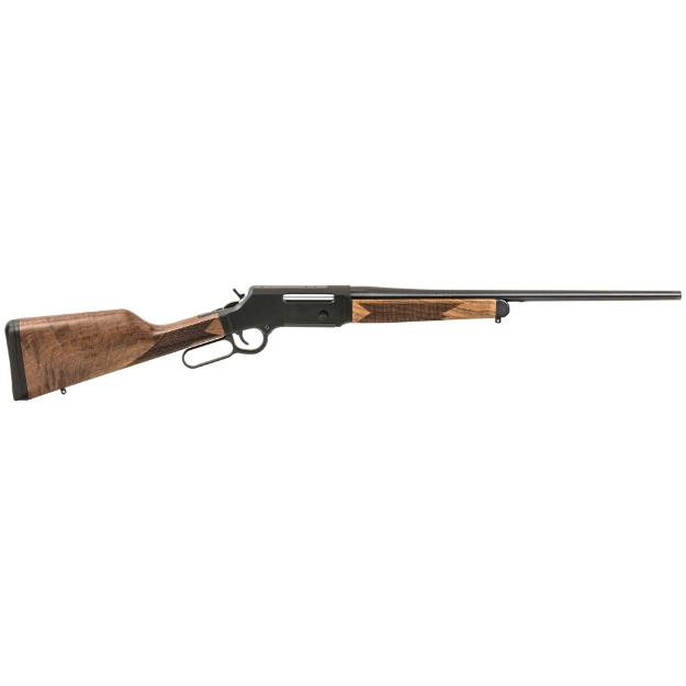 Picture of Henry Repeating Arms Long Ranger - Lever Action - 243 Win - 20" Blued Barrel - Black Anodized Receiver - Straight-Grip Checkered American Walnut Stock with Buttpad - 4Rd H014-243