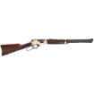 Picture of Henry Repeating Arms Side Gate Lever Action - 30-30 Winchester - 20" Barrel - Brass Receiver - Walnut Stock - 5Rd - Fully Adjustable Semi-Buckhorn Sights H024-3030