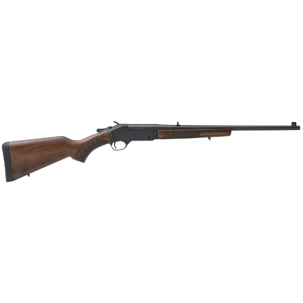 Picture of Henry Repeating Arms Single Shot - Single Shot - 357 Magnum - 22" - Blued Finish - Walnut - Round - Single Shot - Bead H015-357