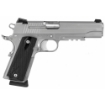 Picture of Sig Sauer 1911R - California Compliant - Single Action Only - Semi-automatic - Metal Frame Pistol - Full Size - 45 ACP - 5" Barrel - Steel - Stainless Finish - Black Wood Grips - Night Sights - Manual Thumb Safety - 8 Rounds - Accessory Rail - 2 Magazines 1911R-45-SSS-CA