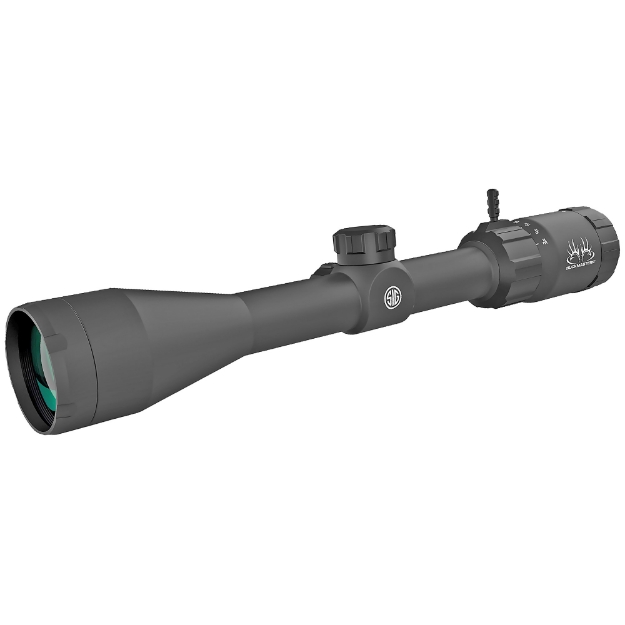 Picture of Sig Sauer Buckmaster - Rifle Scope - 3-12X44mm - BDC Reticle - 1" Tube - 0.25 MOA Adjustments - Black Color SOBM43001