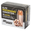 Picture of Sig Sauer Elite Performance V-Crown Ammunition - 45 ACP - 200 Grain - Jacketed Hollow Point - 20 Round Box E45AP1-20