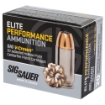 Picture of Sig Sauer Elite Performance V-Crown Ammunition - 9MM - 124 Grain - Jacketed Hollow Point - 20 Round Box E9MMA2-20