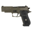 Picture of Sig Sauer P220 - Legion - Single Action Only - Semi-automatic - Metal Frame Pistol - Full Size - 45 ACP - 4.4" Barrel - Alloy - Legion Gray - Black G10 Grips - XRAY3 Day/Night Sights - Optic Ready - Manual Thumb Safety - 8 Rounds - Master Shop Flat Trigger - 3 Magazines 220R-45-LEGION-SAO-R2