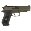 Picture of Sig Sauer P220 - Legion - Single Action Only - Semi-automatic - Metal Frame Pistol - Full Size - 45 ACP - 4.4" Barrel - Alloy - Legion Gray - Black G10 Grips - XRAY3 Day/Night Sights - Optic Ready - Manual Thumb Safety - 8 Rounds - Master Shop Flat Trigger - 3 Magazines 220R-45-LEGION-SAO-R2