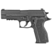 Picture of Sig Sauer P226 - Double Action/Single Action - Semi-automatic - Metal Frame Pistol - Full Size - 9MM - 4.4" Barrel - Alloy - Nitron Finish - Black - SRT Trigger - SIGLITE Night Sights - Decocker - 15 Rounds - 2 Magazines E26R-9-BSE