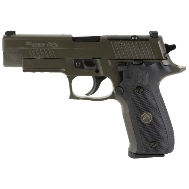 Picture of Sig Sauer P226 - Legion - Double Action/Single Action - Semi-automatic - Full Size - 9MM - 4.4" Barrel - Alloy - Legion Gray - Black G10 Grips - Sig X-RAY Day/Night Sights - Optic Ready - Decocker - 10 Rounds - P-SAIT Trigger - 3 Magazines 226R-9-LEGION-R2