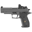 Picture of Sig Sauer P226 - Legion RXP - Single Action Only - Semi-automatic - Metal Frame Pistol - Full Size - 9MM - 4.4" Barrel - Alloy - Legion Gray - G10 Grips - Night Sights - Manual Thumb Safety - 10 Rounds - ROMEO1 PRO Reflex Optic - 3 Magazines - BLEM (Hardcase Damaged) 226R-9-LEGION-SAO-RXP