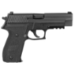 Picture of Sig Sauer P226 - MK-25 - Double Action/Single Action - Semi-automatic - Metal Frame Pistol - Full Size - 9MM - 4.4" Barrel - Alloy - Nitron Finish - Black - Polymer Grips - SIGLITE Night Sights - Decocker - 15 Rounds - Phosphate components - Engraved w/USN Anchor - 3 Magazines MK-25