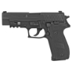 Picture of Sig Sauer P226 - MK-25 - Massachusetts Compliant - Double Action/Single Action - Semi-automatic - Metal Frame Pistol - Full Size - 9MM - 4.4" Barrel - Alloy - Nitron Finish - Black - Polymer Grips - SIGLITE Night Sights - Decocker - 10 Rounds - Phosphate components - Engraved w/USN Anchor - 3 Magazines MK-25-MA