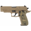 Picture of Sig Sauer P226 - Scorpion - California Compliant - Double Action/Single Action - Semi-automatic - Metal Frame Pistol - Full Size - 9MM - 4.4" Barrel - Alloy - Flat Dark Earth - G10 Grips - Night Sights - Decocker - 10 Rounds - Short Reset Trigger - 2 Magazines 226R-9-SCPN-CA