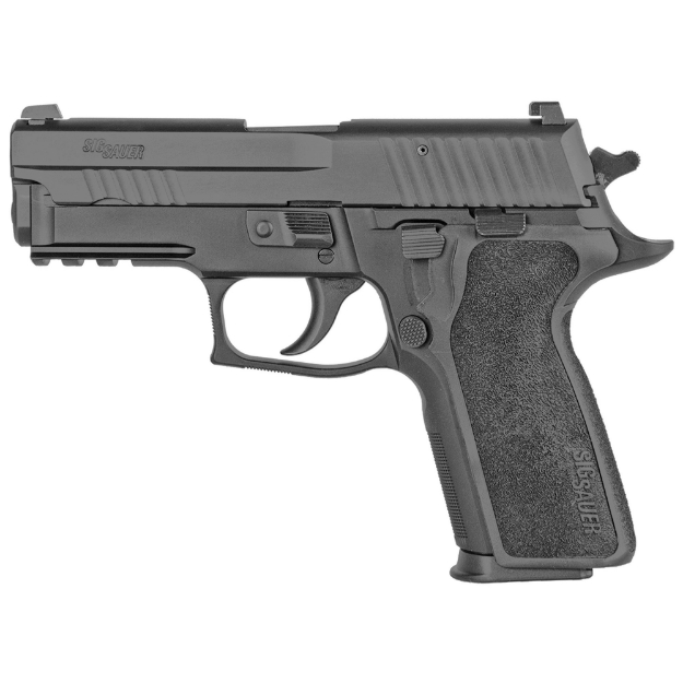 Picture of Sig Sauer P229 - Double Action/Single Action - Semi-automatic - Metal Frame Pistol - Compact - 9MM - 3.9" Barrel - Alloy - Nitron Finish - Black - SIGLITE Night Sights - Decocker - 10 Rounds - SRT Trigger - 2 Magazines 229R-9-BSE