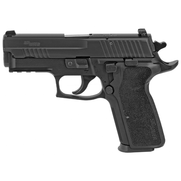 Picture of Sig Sauer P229 - Enhanced Elite - California Compliant - Double Action/Single Action - Compact - 9MM - 3.9" Barrel - Alloy - Nitron Finish - Nitron Finish - Black - E2 Polymer Grip - Night Sights - Decocker - 10 Rounds - Short Reset Trigger - 2 Magazines 229R-9-ESE-CA