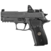 Picture of Sig Sauer P229 - Legion SAO RXP - Single Action Only - Semi-automatic - Metal Frame Pistol - Compact - 9MM - 3.9" Barrel - Alloy - Legion Gray - G10 Grips - XRAY3 Day/Night Sights - Manual Thumb Safety - 15 Rounds - Romeo1 Pro Reflex Optic - 3 Magazines E29R-9-LEGION-SAO-RXP