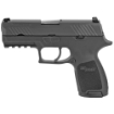 Picture of Sig Sauer P320 - Compact - Striker Fired - Semi-automatic - Polymer Frame Pistol - 45 ACP - 3.9" Barrel - Nitron Finish - Black - SIGLITE Night Sights - 9 Rounds - 2 Magazines 320C-45-BSS