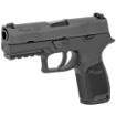 Picture of Sig Sauer P320 - Compact - Striker Fired - Semi-automatic - Polymer Frame Pistol - 45 ACP - 3.9" Barrel - Nitron Finish - Black - SIGLITE Night Sights - 9 Rounds - 2 Magazines 320C-45-BSS