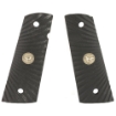 Picture of Wilson Combat Grip - Fits Full Size - Starburst Pattern - Flat Bottom - Black G10 351ACFS