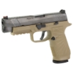 Picture of Wilson Combat WHISTLE TIP - Semi-automatic - Striker Fired - Full Size - 9MM - 4.7" - Black - Tan - 17Rd - 2 Magazines - Custom Gun Armor - Fiber Optic Front Sight - Polymer - DLC SIG-WCP320F-9TATC