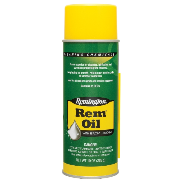 Picture of Remington 10oz. Spray Can - Rem-Oil - Liquid - 10oz - Lube - Aerosol Can 24027