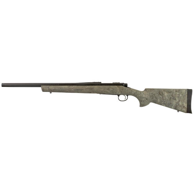 Picture of Remington 700 SPS Tactical - Bolt Action Rifle - 308 Winchester - 20" Threaded Barrel - Matte Blued Finish - Ghillie Green Hogue Overmolded Stock - 4 Rounds - Right Hand R84203