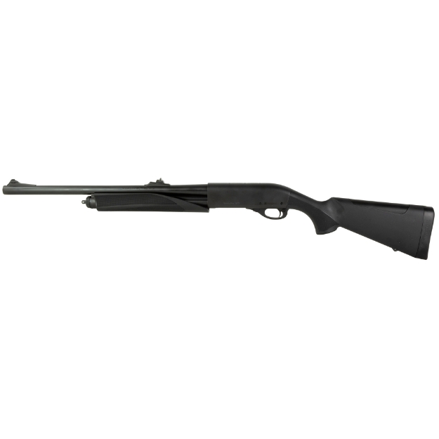 Picture of Remington 870 Fieldmaster - Deer - Pump Action - 12 Gauge - 3" Chamber - 20" Barrel - Fully Rifled - Glass Bead Finish - Black - Synthetic Stock - Rifle Sights - 4 Rounds R68859
