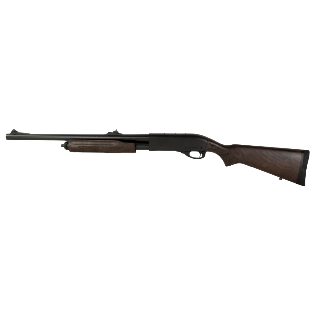 Picture of Remington 870 Fieldmaster - Deer - Pump Action - 12 Gauge - 3" Chamber - 20" Barrel - Fully Rifled - Glass Bead Finish - Black - Walnut Stock - Rifle Sights - 4 Rounds R68866