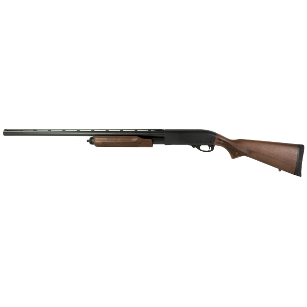 Picture of Remington 870 Fieldmaster - Pump Action - 12 Gauge 3" Chamber - 26" Barrel - Glass Bead Finish - Black - Walnut Stock - Front Bead Sight - 3 Choke Tubes (RemChoke Full - Modified and Improved Cylinder) - 4 Rounds R68865