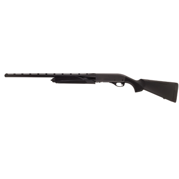 Picture of Remington 870 Fieldmaster - Super Mag - Pump Action - 12 Gauge 3.5" Chamber - 26" Barrel - Glass Bead Finish - Black - Synthetic Stock - Front Bead Sight - 3 Choke Tubes (RemChoke Full - Modified and Improved Cylinder) - 4 Rounds R68861