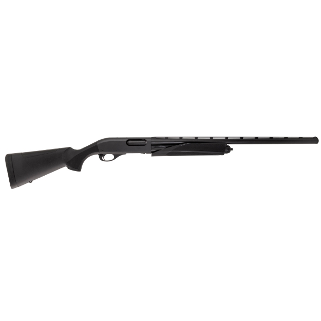 Picture of Remington 870 Fieldmaster - Super Mag - Pump Action - 12 Gauge 3.5" Chamber - 28" Barrel - Glass Bead Finish - Black - Synthetic Stock - Front Bead Sight - 3 Choke Tubes (RemChoke Full - Modified and Improved Cylinder) - 4 Rounds R68862