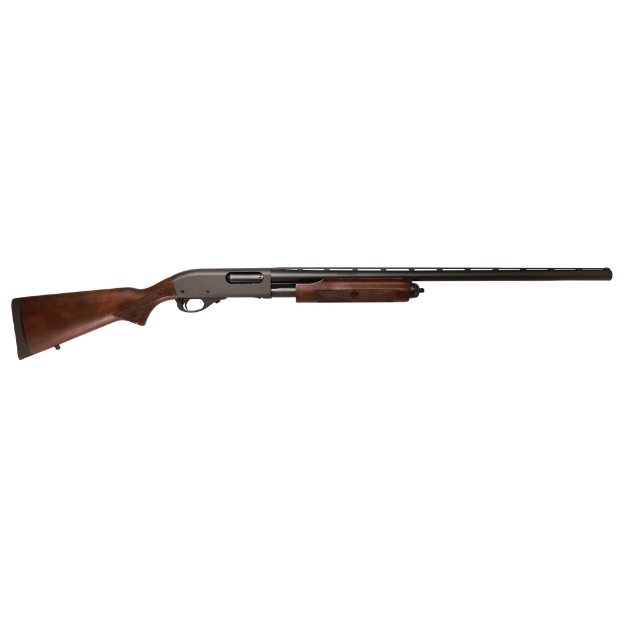 Picture of Remington 870 Fieldmaster - Super Mag - Pump Action - 12 Gauge 3.5" Chamber - 28" Barrel - Glass Bead Finish - Black - Walnut Stock - Front Bead Sight - 3 Choke Tubes (RemChoke Full - Modified and Improved Cylinder) - 4 Rounds R68860