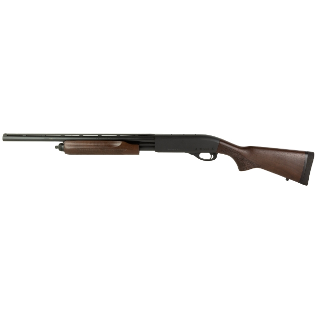 Picture of Remington 870 Fieldmaster Compact - Pump Action - 20 Gauge - 3" Chamber - 18.75" Barrel - Glass Bead Finish - Black - Walnut Stock - Bead Front Sight - 3 Choke Tubes (RemChoke Full - Modified and Improved Cylinder) - 4 Rounds R68877