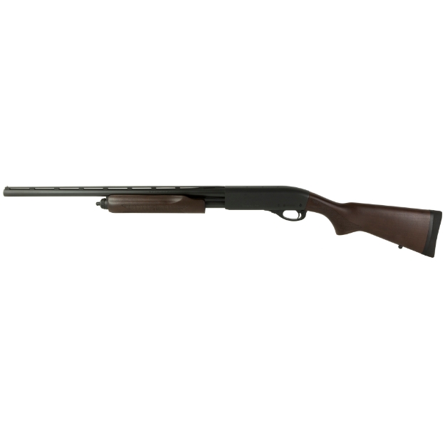 Picture of Remington 870 Fieldmaster Compact - Pump Action - 20 Gauge 3" Chamber - 21" Barrel - Glass Bead Finish - Black - Walnut Stock - Front Bead Sight - 3 Choke Tubes (RemChoke Full - Modified and Improved Cylinder) - 4 Rounds R68863