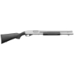 Picture of Remington 870 Marine Magnum - Pump Action - 12 Gauge - 3" Chamber - 18" Cylinder Barrel - Nickel Finish - Synthetic Stock - Bead Sight - 6 Rounds R25012