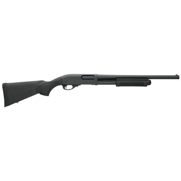 Picture of Remington 870 Tactical - Pump - 12 Gauge - 3" Chamber - 18" Barrel - RemChoke - Matte Blued Finish - Black Synthetic Stock - Bead - 5 Rounds - Right Hand R25549