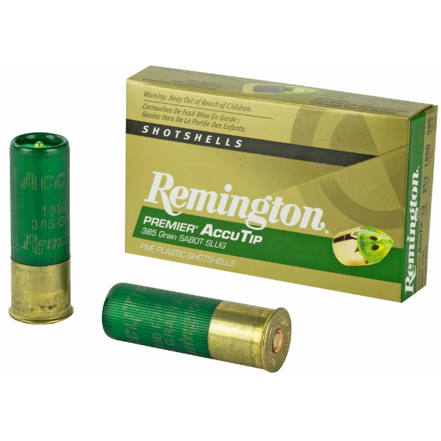 Picture of Remington AccuTip - 12 Gauge - 2.75" - 385 Grain - Sabot Slug - 5 Round Box 20727