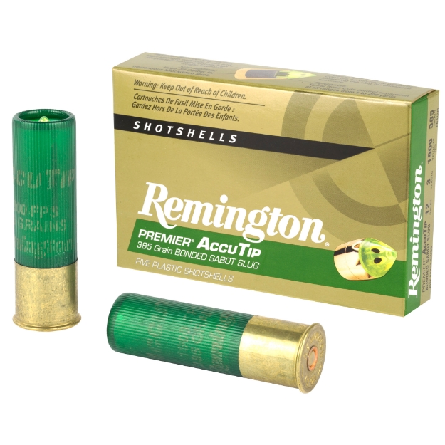 Picture of Remington AccuTip - 12 Gauge - 3" - 385 Grain - Sabot Slug - 5 Round Box 20731