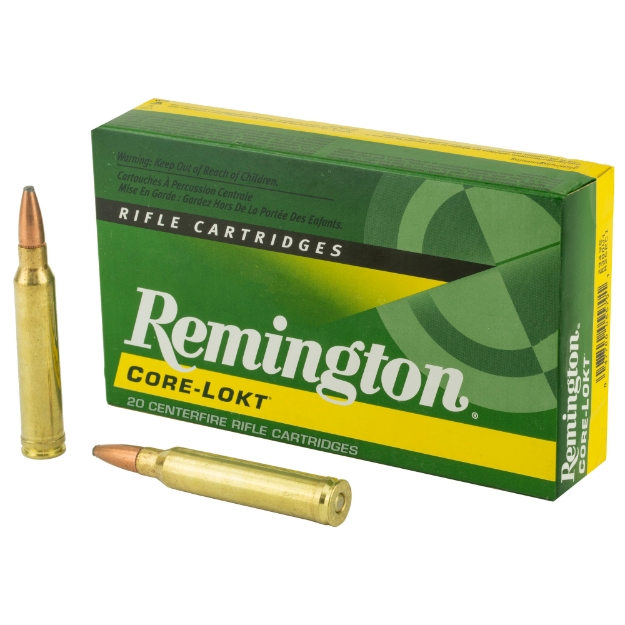 Picture of Remington Core Lokt - 300 WIN MAN - 150 Grain - Pointed Soft Point - 20 Round Box 29495