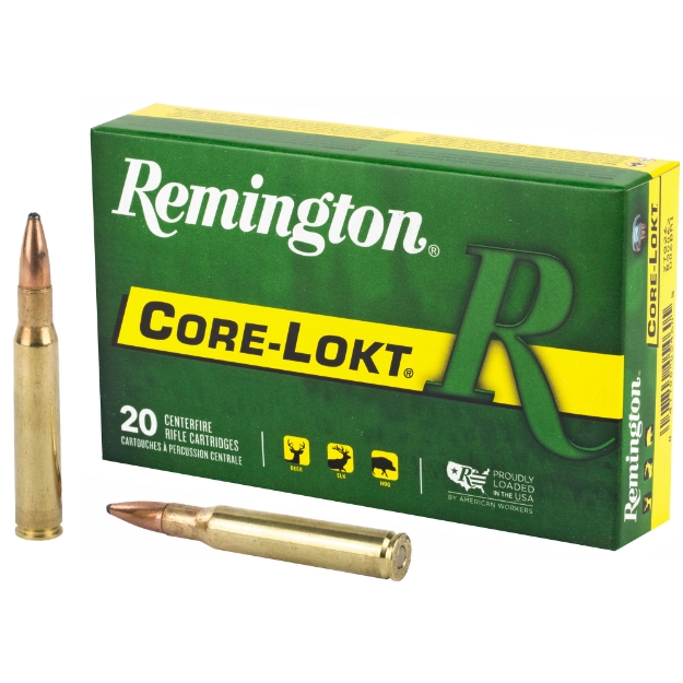 Picture of Remington Core Lokt - 30-06 - 150 Grain - Pointed Soft Point - 20 Round Box 27826