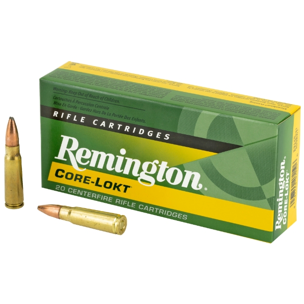 Picture of Remington Core Lokt - 762x39 - 125 Grain - Pointed Soft Point - 20 Round Box 29125