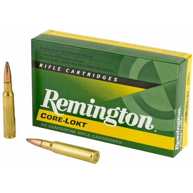 Picture of Remington Core Lokt - 7x57 - 140 Grain - Pointed Soft Point - 20 Round Box 29031