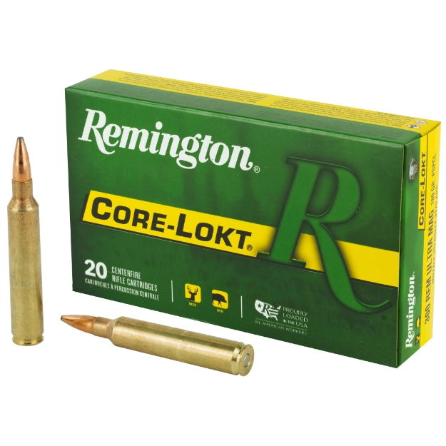 Picture of Remington Core-Lokt PSP - 300 Remington Ultra Magnum - 180 Grain - Pointed Soft Point - 20 Round Box 27641