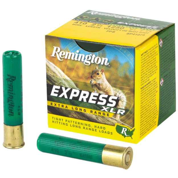 Picture of Remington Express Long Range - 410 Gauge - 2.5" - Max Dram - 0.5 oz. - Lead - 25 Round Box 20747