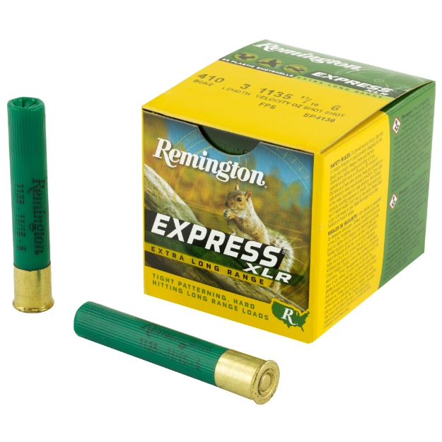 Picture of Remington Express Long Range - 410 Gauge - 3" - Max Dram - 0.6875 oz. - Lead - 25 Round Box 20775